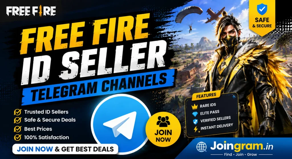 Free Fire ID Seller Telegram Channels
