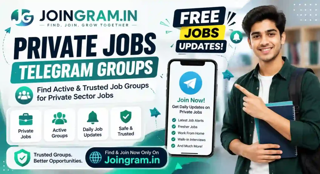 Private Jobs Telegram Group link