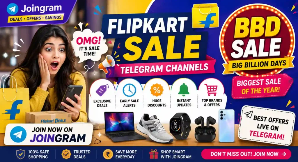 Flipkart Sale Telegram Channels 2026