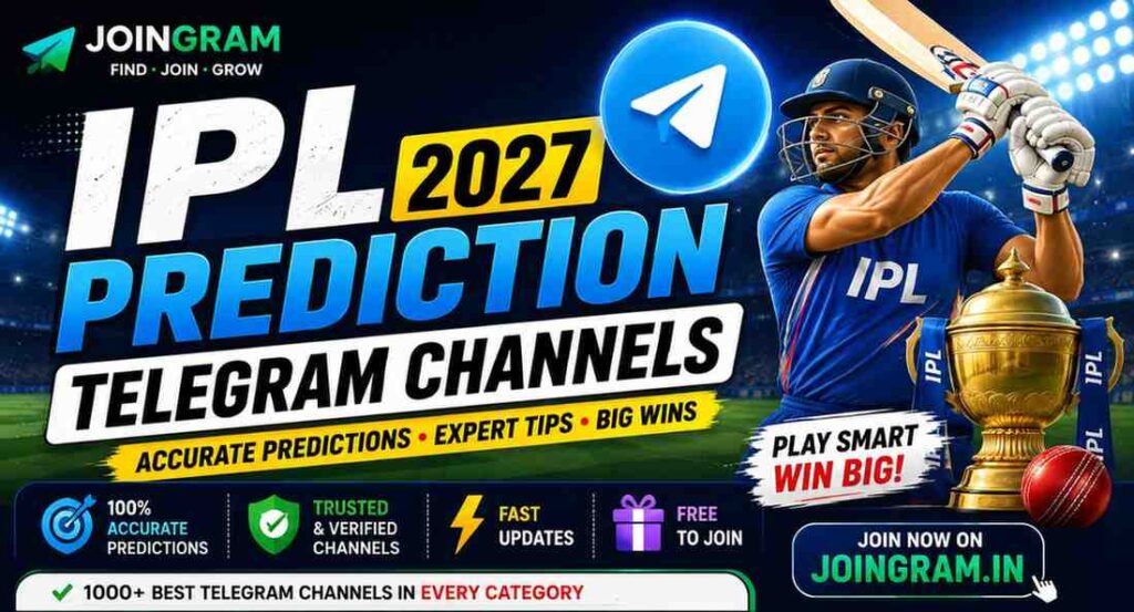 IPL Prediction Telegram Channels 2027